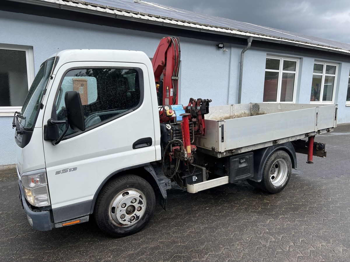 MITSUBISHI Canter 5S13 m. Ladekran Ferrari 530 3xhydr1xmech - כלי רכב מסחרי במיטה שטוחה: תמונה 3 MITSUBISHI Canter 5S13 m. Ladekran Ferrari 530 3xhydr1xmech - כלי רכב מסחרי במיטה שטוחה: תמונה 3
