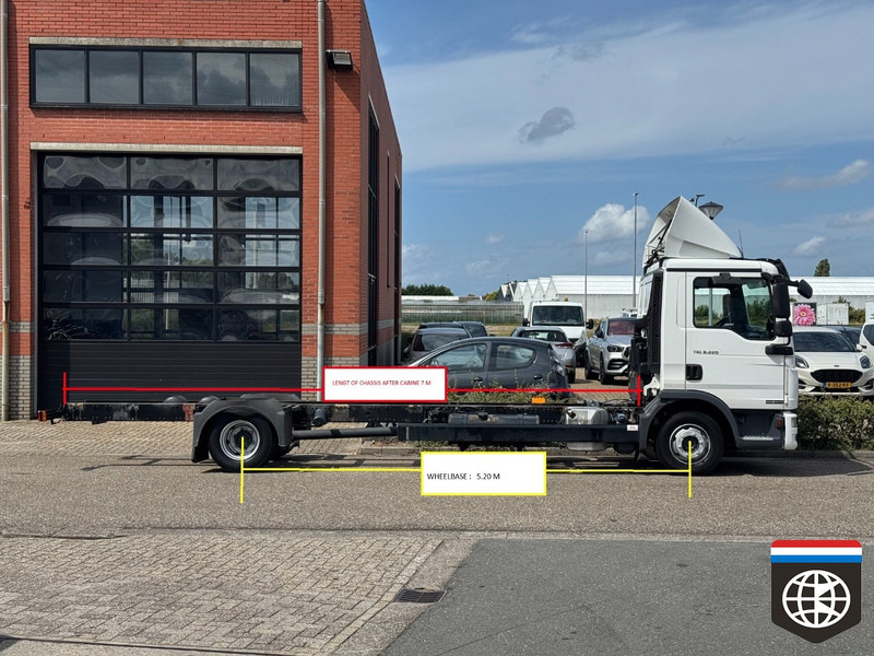 MAN TGL 8 220 - 7490KG - CHASSIS LENGTH 7.00M - LOW KM 387TKM - משאית עם שלדת תא: תמונה 2 MAN TGL 8 220 - 7490KG - CHASSIS LENGTH 7.00M - LOW KM 387TKM - משאית עם שלדת תא: תמונה 2