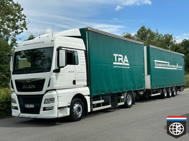 MAN TGX 18 440 NIGHT A/C - RETARDER - COMBI FREUHAUF - משאית וילונות צד: תמונה 1 MAN TGX 18 440 NIGHT A/C - RETARDER - COMBI FREUHAUF - משאית וילונות צד: תמונה 1