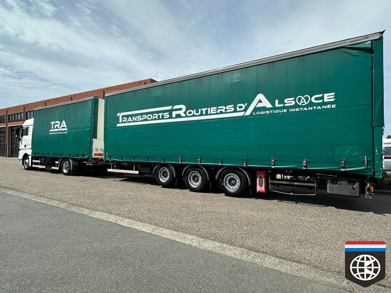MAN TGX 18 440 NIGHT A/C - RETARDER - COMBI FREUHAUF - משאית וילונות צד: תמונה 3 MAN TGX 18 440 NIGHT A/C - RETARDER - COMBI FREUHAUF - משאית וילונות צד: תמונה 3