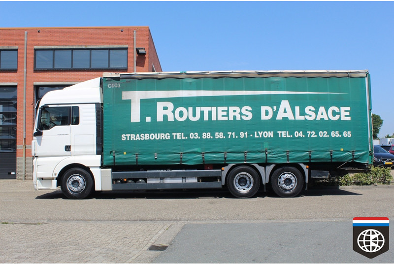 MAN TGX 26 440 RETARDER - NIGHT A/C - משאית וילונות צד: תמונה 3 MAN TGX 26 440 RETARDER - NIGHT A/C - משאית וילונות צד: תמונה 3