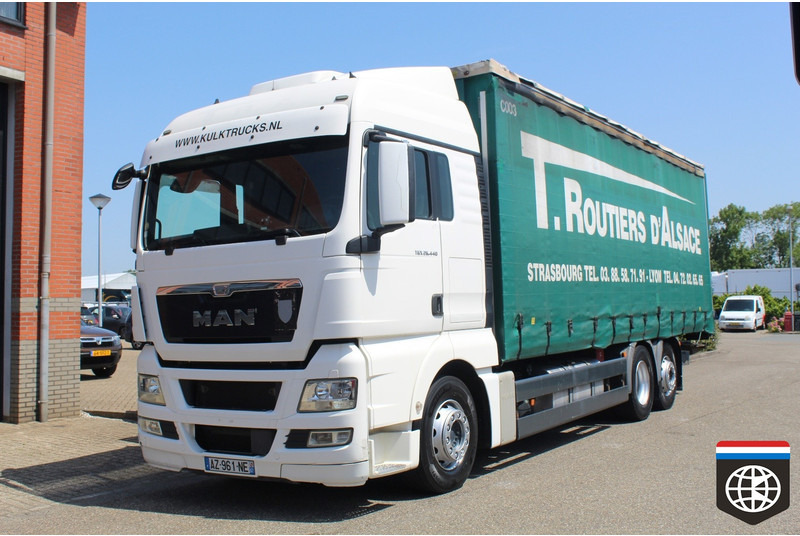 MAN TGX 26 440 RETARDER - NIGHT A/C - משאית וילונות צד: תמונה 2 MAN TGX 26 440 RETARDER - NIGHT A/C - משאית וילונות צד: תמונה 2