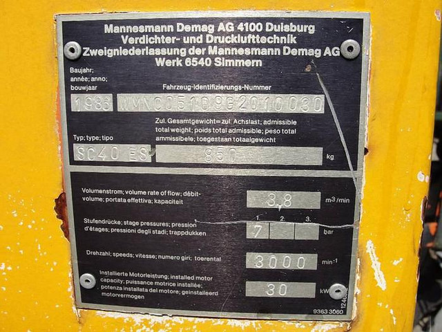 Demag mannesmann SC 40 ES - מכונת בנייה: תמונה 4 Demag mannesmann SC 40 ES - מכונת בנייה: תמונה 4