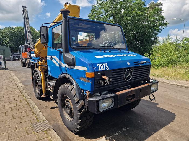 Mercedes-Benz U 1200 4X4 - משאית מנוף: תמונה 4 Mercedes-Benz U 1200 4X4 - משאית מנוף: תמונה 4