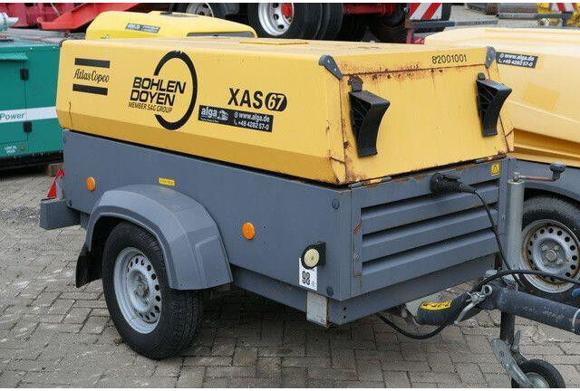 Atlas-Copco XAS 67, Kompressor, Deutz, Wenig Std., TOP - מדחס אוויר: תמונה 4 Atlas-Copco XAS 67, Kompressor, Deutz, Wenig Std., TOP - מדחס אוויר: תמונה 4