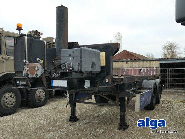Fischer, NWK 26, Kippchassis, 1x20 Fuß Container - סמיטריילר מוביל מכולות/ החלפת גוף: תמונה 1 Fischer, NWK 26, Kippchassis, 1x20 Fuß Container - סמיטריילר מוביל מכולות/ החלפת גוף: תמונה 1