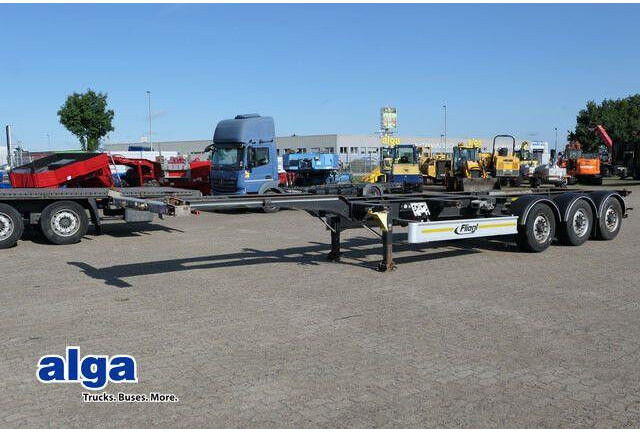 Fliegl SDS 380 SDS01, 20/30 & 40 Fuß Container, BPW - סמיטריילר עם מטען נמוך: תמונה 1 Fliegl SDS 380 SDS01, 20/30 & 40 Fuß Container, BPW - סמיטריילר עם מטען נמוך: תמונה 1