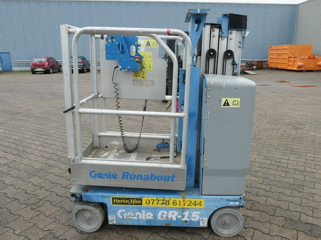 Genie CR 15, Scherenbühne, 6,5mtr. Arbeitshöhe,Elektr. - מעלית תורן אנכית: תמונה 4 Genie CR 15, Scherenbühne, 6,5mtr. Arbeitshöhe,Elektr. - מעלית תורן אנכית: תמונה 4