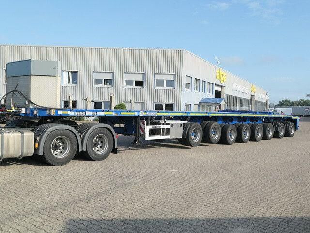 Goldhofer SPZ-DH8-83/80, 8-Achser, 14to. Achsen, Gelenkt - סמיטריילר עם מטען נמוך: תמונה 4 Goldhofer SPZ-DH8-83/80, 8-Achser, 14to. Achsen, Gelenkt - סמיטריילר עם מטען נמוך: תמונה 4