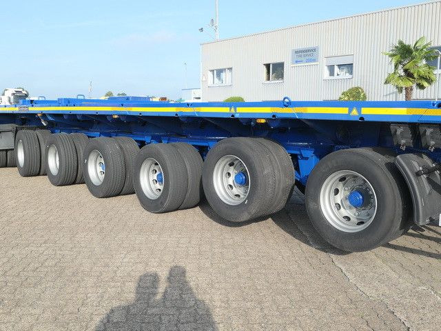 Goldhofer SPZ-DH8-83/80, 8-Achser, 14to. Achsen, Gelenkt - סמיטריילר עם מטען נמוך: תמונה 3 Goldhofer SPZ-DH8-83/80, 8-Achser, 14to. Achsen, Gelenkt - סמיטריילר עם מטען נמוך: תמונה 3