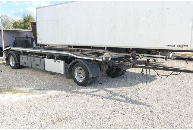 HKM G 18 ZL 5,0, Außenroller 5 bis 7m, Luftfederun - קרון נגרר מוביל מכולות/ החלפת גוף: תמונה 2 HKM G 18 ZL 5,0, Außenroller 5 bis 7m, Luftfederun - קרון נגרר מוביל מכולות/ החלפת גוף: תמונה 2