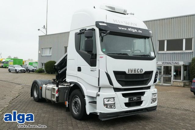 Iveco 460 Stralis 4x2, Kran HMF 1320K3, Hydr., Klima - יחידת טרקטור: תמונה 2 Iveco 460 Stralis 4x2, Kran HMF 1320K3, Hydr., Klima - יחידת טרקטור: תמונה 2