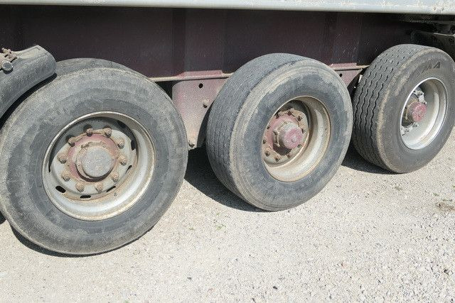 סמיטריילר עם מזהיר Knapen K0K 365, Alu, 37m³, Getreide, Rollplane, Luftfe.: תמונה 9