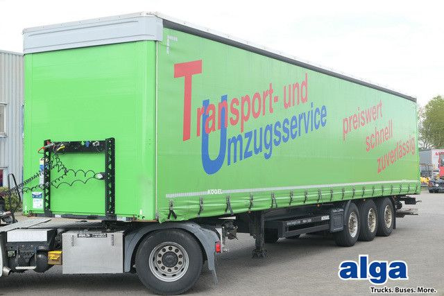 Kögel S24-1, Edscha, LBW, Luft-Lift, Schiebeplane, TOP - סמיטריילר עם וילונות צד: תמונה 1 Kögel S24-1, Edscha, LBW, Luft-Lift, Schiebeplane, TOP - סמיטריילר עם וילונות צד: תמונה 1
