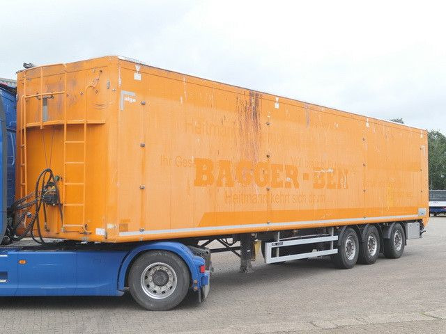 Kraker CF-200, 87m³, Lenkachse, SAF-Achsen, Liftachse - סמיטריילר עם רצפת הליכה: תמונה 3 Kraker CF-200, 87m³, Lenkachse, SAF-Achsen, Liftachse - סמיטריילר עם רצפת הליכה: תמונה 3