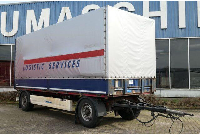 Krone AZ, Bordwände, BPW, 7.300mm lang, Luftfederung - קרון נגרר עם וילונות צד: תמונה 2 Krone AZ, Bordwände, BPW, 7.300mm lang, Luftfederung - קרון נגרר עם וילונות צד: תמונה 2