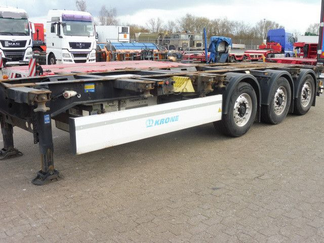 Krone SD, Alle Container, Thermo King , Alu-Felgen,BPW - סמיטריילר מוביל מכולות/ החלפת גוף: תמונה 2 Krone SD, Alle Container, Thermo King , Alu-Felgen,BPW - סמיטריילר מוביל מכולות/ החלפת גוף: תמונה 2