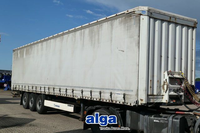Krone SD, Edscha, Schiebeplane, Zurrösen, Luftfederung - סמיטריילר עם וילונות צד: תמונה 1 Krone SD, Edscha, Schiebeplane, Zurrösen, Luftfederung - סמיטריילר עם וילונות צד: תמונה 1