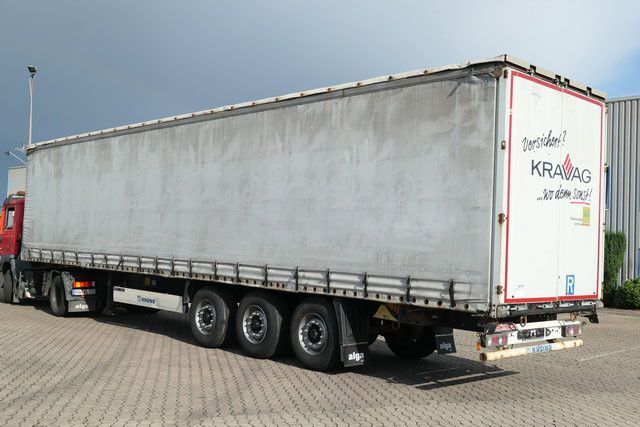 Krone SD, Edscha, Schiebeplane, Zurrösen, Luftfederung - סמיטריילר עם וילונות צד: תמונה 2 Krone SD, Edscha, Schiebeplane, Zurrösen, Luftfederung - סמיטריילר עם וילונות צד: תמונה 2