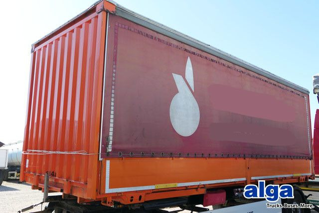 Krone Wechselbrücke, BDF, Gardine, Hinten Türen - קרון נגרר עם וילונות צד: תמונה 1 Krone Wechselbrücke, BDF, Gardine, Hinten Türen - קרון נגרר עם וילונות צד: תמונה 1