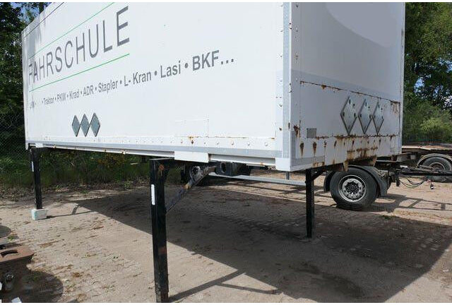 Lubtheen WKO 715, Wechselkoffer, BDF, Rolltor - משאית עם שלדת תא: תמונה 3 Lubtheen WKO 715, Wechselkoffer, BDF, Rolltor - משאית עם שלדת תא: תמונה 3