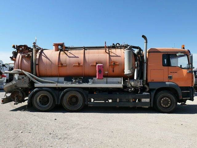 MAN 26.360 FDLC 6x4, Saug- u. Spülaufbau, 14m³ - משאית ואקום: תמונה 4 MAN 26.360 FDLC 6x4, Saug- u. Spülaufbau, 14m³ - משאית ואקום: תמונה 4