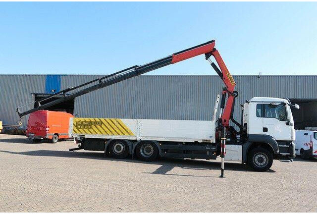 MAN 26.440 TGS LL 6x2, Palfinger PK 22002, Klima,AHK - משאית צד נופל/ שטוחה: תמונה 2 MAN 26.440 TGS LL 6x2, Palfinger PK 22002, Klima,AHK - משאית צד נופל/ שטוחה: תמונה 2