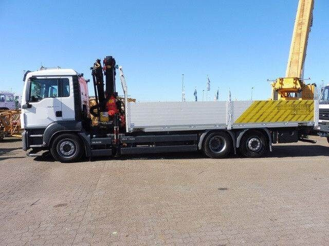 MAN 26.440 TGS LL 6x2, Palfinger PK 22002, Klima,AHK - משאית צד נופל/ שטוחה: תמונה 2 MAN 26.440 TGS LL 6x2, Palfinger PK 22002, Klima,AHK - משאית צד נופל/ שטוחה: תמונה 2