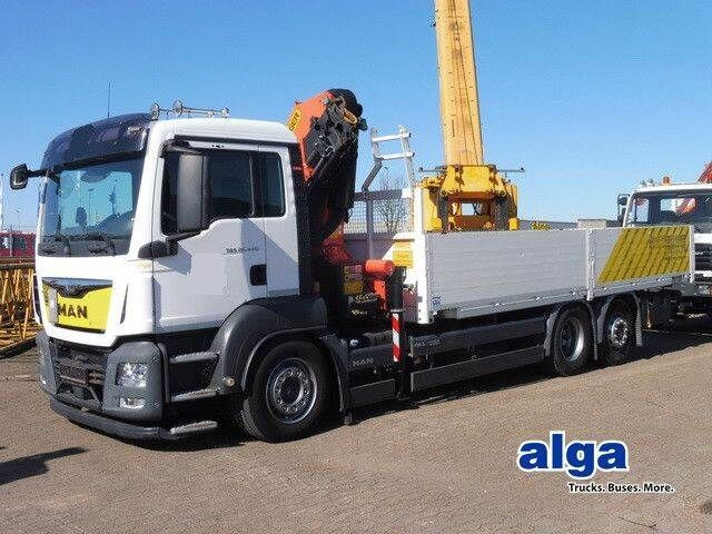 MAN 26.440 TGS LL 6x2, Palfinger PK 22002, Klima,AHK - משאית צד נופל/ שטוחה: תמונה 1 MAN 26.440 TGS LL 6x2, Palfinger PK 22002, Klima,AHK - משאית צד נופל/ שטוחה: תמונה 1