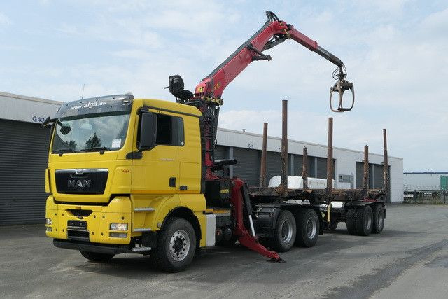 MAN 26.540 TGX/6x4/540 PS/Kran Epsilon/Blattfederung - יחידת טרקטור: תמונה 4 MAN 26.540 TGX/6x4/540 PS/Kran Epsilon/Blattfederung - יחידת טרקטור: תמונה 4
