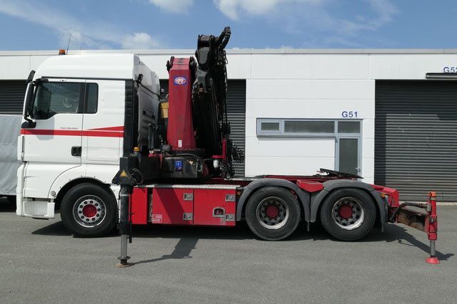 MAN 28.500 TGX 6X2-2 BLS, Kran HMF 5020-K6, Funk,23m - יחידת טרקטור: תמונה 2 MAN 28.500 TGX 6X2-2 BLS, Kran HMF 5020-K6, Funk,23m - יחידת טרקטור: תמונה 2