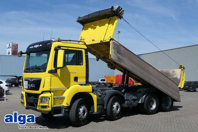 MAN 35.460 TGS BB 8x4, Meiller, Bordmatik, Intarder - מזהיר: תמונה 1 MAN 35.460 TGS BB 8x4, Meiller, Bordmatik, Intarder - מזהיר: תמונה 1
