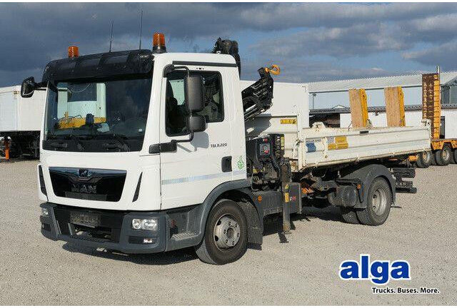 MAN 8.220 TGL BB, Hiab 055 BS-2, Greifer, AHK, Funk - מזהיר: תמונה 1 MAN 8.220 TGL BB, Hiab 055 BS-2, Greifer, AHK, Funk - מזהיר: תמונה 1