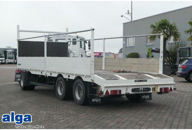 MEUSBURGER MPJ 3, Rampen, Luft-Lift, Bordwände, Container - קרון נגרר צד נופל/ שטוח: תמונה 1 MEUSBURGER MPJ 3, Rampen, Luft-Lift, Bordwände, Container - קרון נגרר צד נופל/ שטוח: תמונה 1
