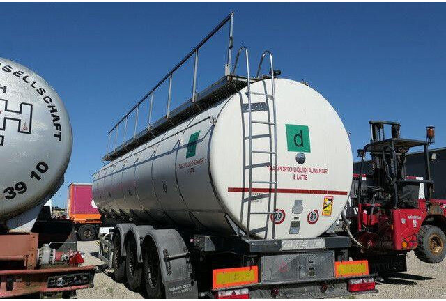 Menci SA 105, Lebensmittel, 32m³, Iso, Spülleitung - סמיטריילר מכל: תמונה 4 Menci SA 105, Lebensmittel, 32m³, Iso, Spülleitung - סמיטריילר מכל: תמונה 4