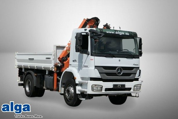 Mercedes-Benz 1829 K Axor, Atlas 116.3-A2L, AHK, Greifer,Klima - מזהיר, משאית מנוף: תמונה 1 Mercedes-Benz 1829 K Axor, Atlas 116.3-A2L, AHK, Greifer,Klima - מזהיר, משאית מנוף: תמונה 1