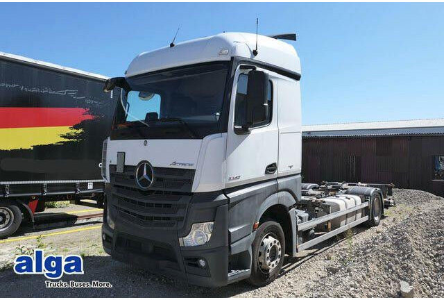Mercedes-Benz 1842 L Actros 4x2, Retarder, LBW, BDF, Klima - משאית עם שלדת תא: תמונה 1 Mercedes-Benz 1842 L Actros 4x2, Retarder, LBW, BDF, Klima - משאית עם שלדת תא: תמונה 1