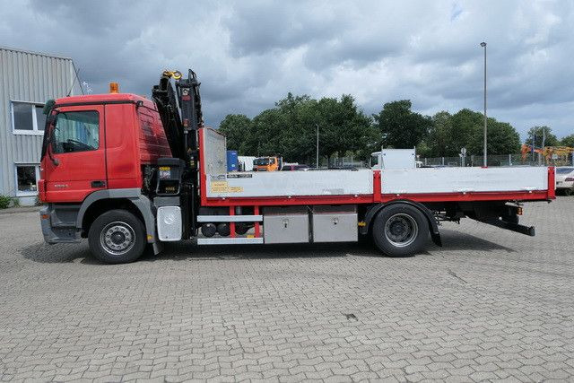 Mercedes-Benz 1844 L Actros 4x2, Hiab 144E-3, Funk, Voll-Luft - משאית צד נופל/ שטוחה, משאית מנוף: תמונה 2 Mercedes-Benz 1844 L Actros 4x2, Hiab 144E-3, Funk, Voll-Luft - משאית צד נופל/ שטוחה, משאית מנוף: תמונה 2