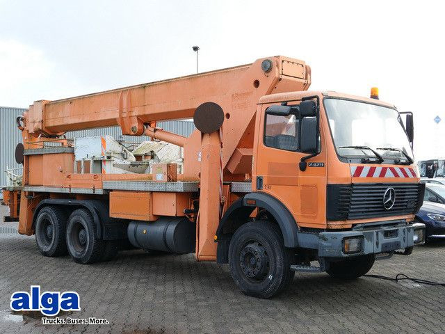 Mercedes-Benz 2429 6X4, SK-Modell, Ruthmann MT 325, 27,4 mtr. - פלטפורמה אווירית מותקנת על משאית: תמונה 1 Mercedes-Benz 2429 6X4, SK-Modell, Ruthmann MT 325, 27,4 mtr. - פלטפורמה אווירית מותקנת על משאית: תמונה 1