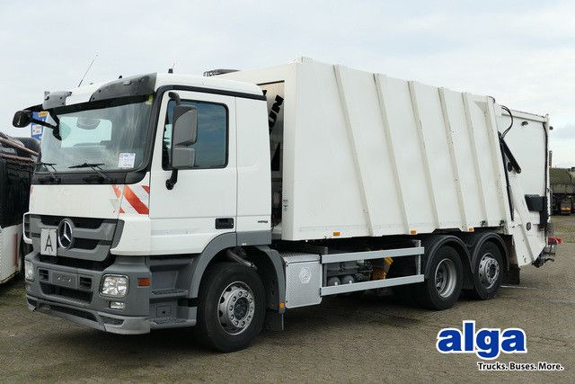 Mercedes-Benz 2532 L Actros 6x2, Faun, Variopress, Zöller, AC - משאית אשפה: תמונה 1 Mercedes-Benz 2532 L Actros 6x2, Faun, Variopress, Zöller, AC - משאית אשפה: תמונה 1