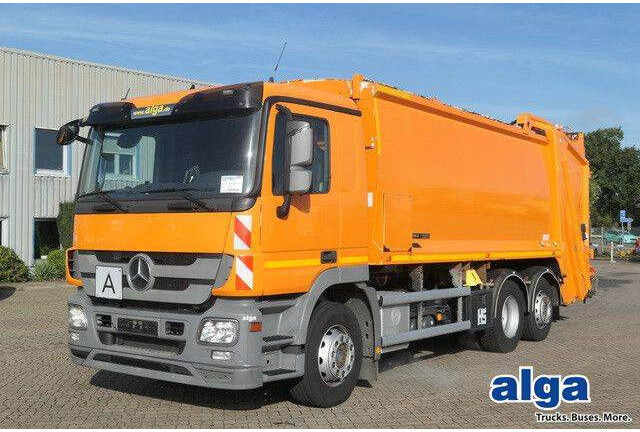 Mercedes-Benz 2532 L Actros 6x2,Schörling, Terberg, Lenk-Lift - משאית אשפה: תמונה 1 Mercedes-Benz 2532 L Actros 6x2,Schörling, Terberg, Lenk-Lift - משאית אשפה: תמונה 1