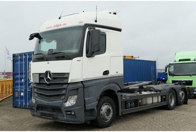 Mercedes-Benz 2543 L Actros 6x2, Meiler RK 21.70, Lenk-Lift - משאית הרמת וו: תמונה 2 Mercedes-Benz 2543 L Actros 6x2, Meiler RK 21.70, Lenk-Lift - משאית הרמת וו: תמונה 2