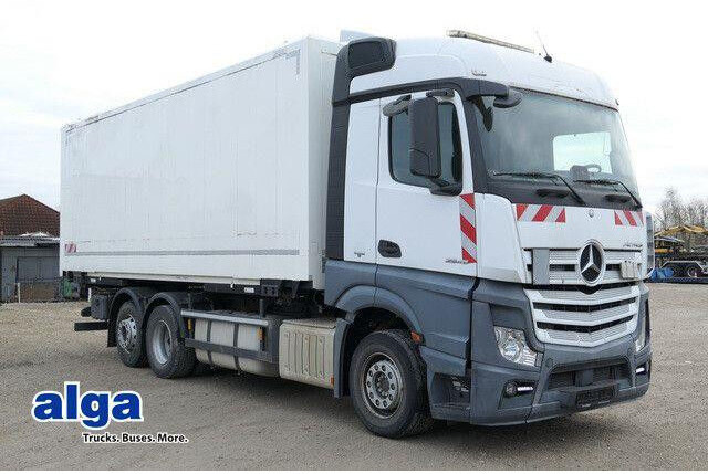 Mercedes-Benz 2545 L Actros 6x2, Retader, für Bohrgeräte, AHK - משאית תיבה: תמונה 1 Mercedes-Benz 2545 L Actros 6x2, Retader, für Bohrgeräte, AHK - משאית תיבה: תמונה 1