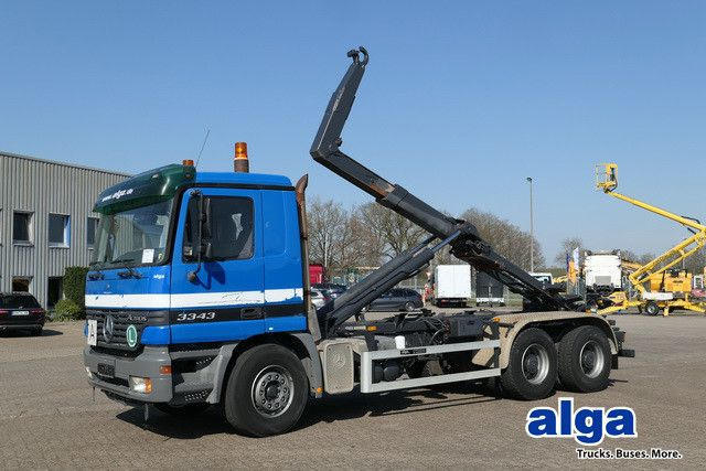 Mercedes-Benz 3343 Actros 6x4, Multilift LHS26056, Klima, AHK - משאית הרמת וו: תמונה 1 Mercedes-Benz 3343 Actros 6x4, Multilift LHS26056, Klima, AHK - משאית הרמת וו: תמונה 1