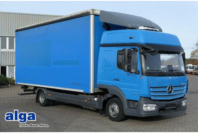 Mercedes-Benz 823 Atego 4x2, Edscha, Schiebeplane, Standklima - משאית וילונות צד: תמונה 1 Mercedes-Benz 823 Atego 4x2, Edscha, Schiebeplane, Standklima - משאית וילונות צד: תמונה 1