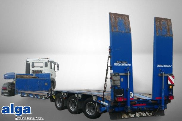 Müller-Mitteltal TTS-VLL 30,0 Profi, Tiefbett, Rampen, Gelenkt - סמיטריילר עם מטען נמוך: תמונה 1 Müller-Mitteltal TTS-VLL 30,0 Profi, Tiefbett, Rampen, Gelenkt - סמיטריילר עם מטען נמוך: תמונה 1