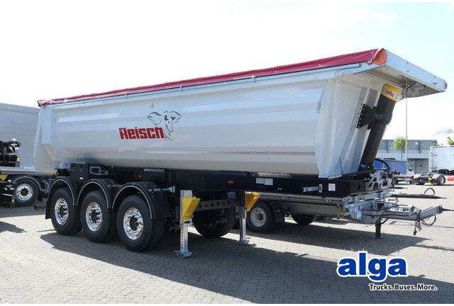 Reisch RHKS-SR, Stahl, 25m³, Cramaro, Alu-Felgen, SAF - סמיטריילר עם מזהיר: תמונה 1 Reisch RHKS-SR, Stahl, 25m³, Cramaro, Alu-Felgen, SAF - סמיטריילר עם מזהיר: תמונה 1