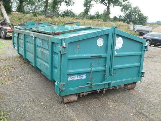 Restmüll-Gewerbemüllcontainer, 15m³, - משאית הרמת וו: תמונה 4 Restmüll-Gewerbemüllcontainer, 15m³, - משאית הרמת וו: תמונה 4