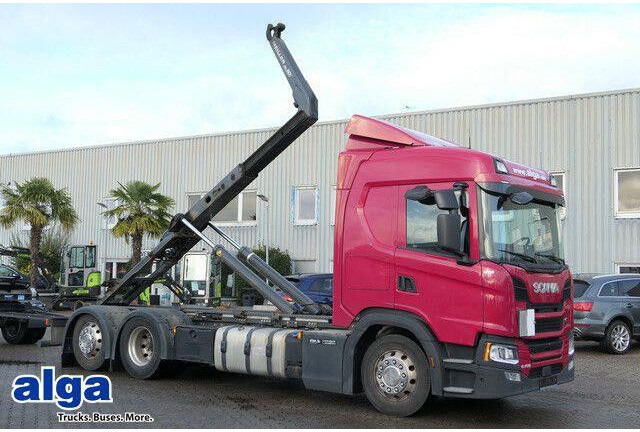Scania G 450 6x2, Meiller RL 18.65, Retarder,Alu-Felgen - משאית הרמת וו: תמונה 1 Scania G 450 6x2, Meiller RL 18.65, Retarder,Alu-Felgen - משאית הרמת וו: תמונה 1