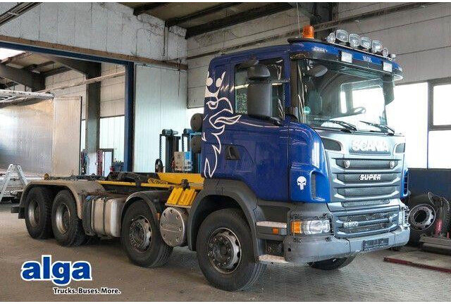 Scania R 500 8x4 Palfinger P24A, Retarder - משאית הרמת וו: תמונה 1 Scania R 500 8x4 Palfinger P24A, Retarder - משאית הרמת וו: תמונה 1